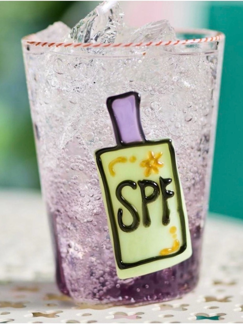 NEW SOLD OUT Anthropologie Poolside Juice Glass, SPF